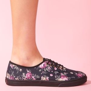 Vintage Floral Vans